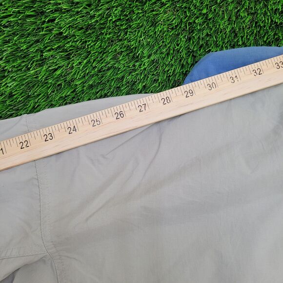 Vintage Colombia Windbreaker Jacket Large 26x27 Oversized - Picture 4 of 16